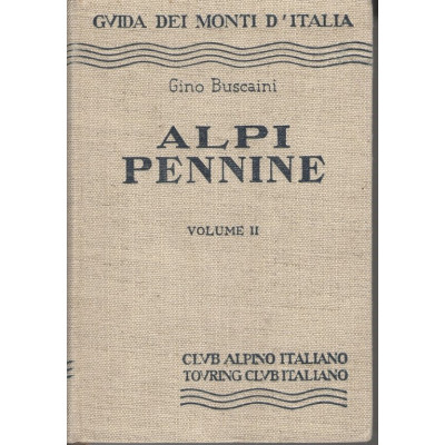 Alpi Pennine Volume II telato