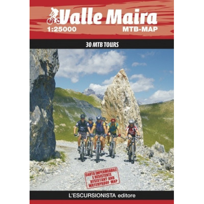 Valle Maira MTB map
