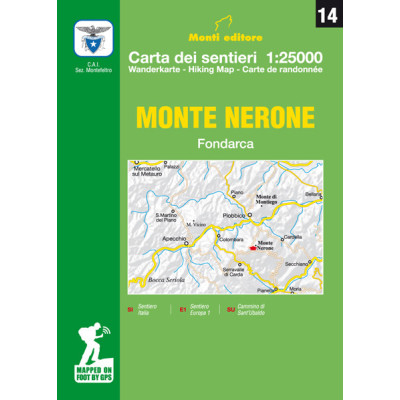 Monte Nerone 1:25000
