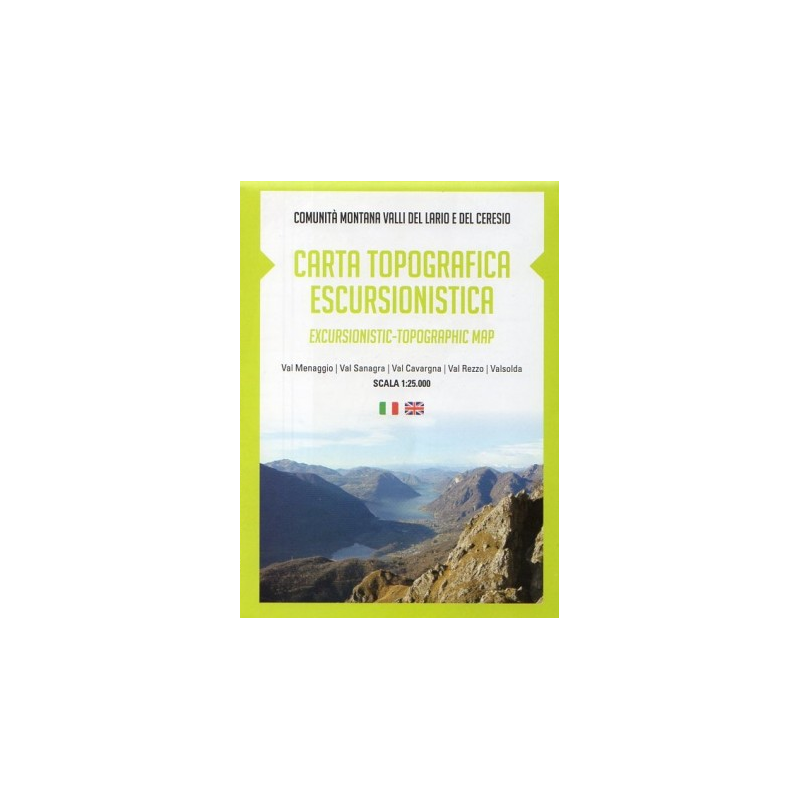 Valli Del Lario E Ceresio Carta Escursioni