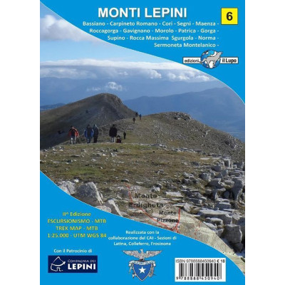 Monti Lepini carta...