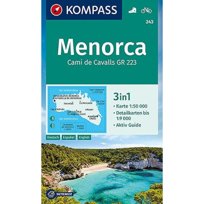 Menorca 243 carta 1:50000...