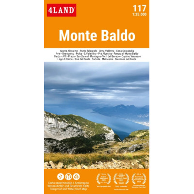Monte Baldo 117 carta...