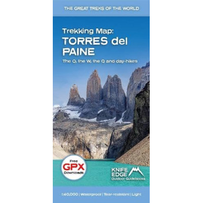 Trekking map Torres del...