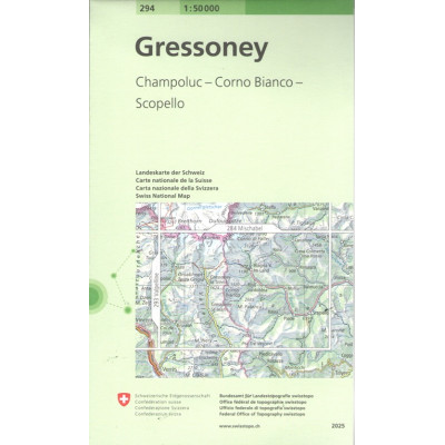 Gressoney 294 Swisstopo...