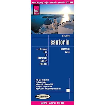 Santorini - Mappa 1:25000