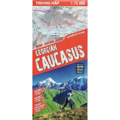 Georgian Caucasus mappa...