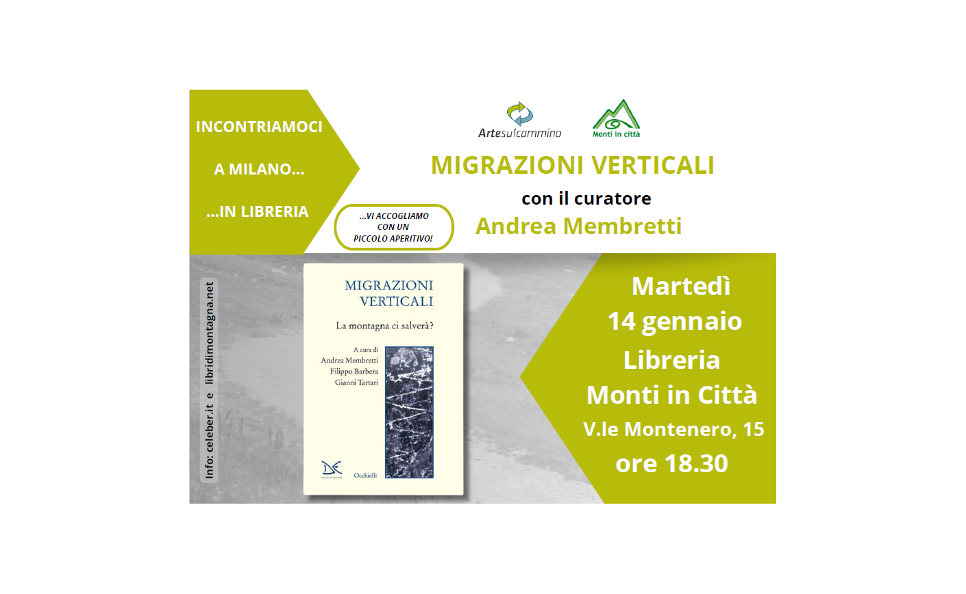 Arte sul cammino presenta Migrazioni verticali