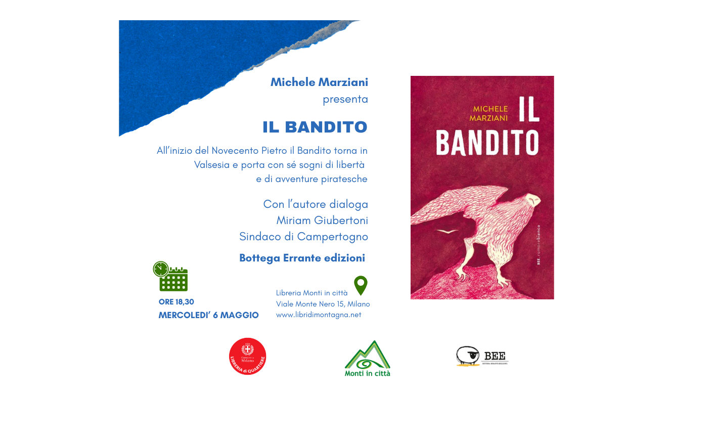 Michele Marziani presenta Il bandito