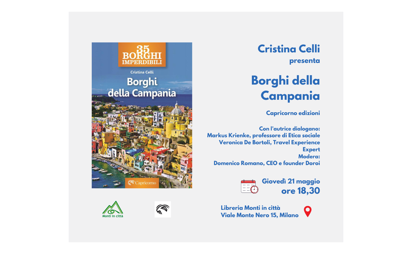 Cristina Celli presenta Borghi della Campania