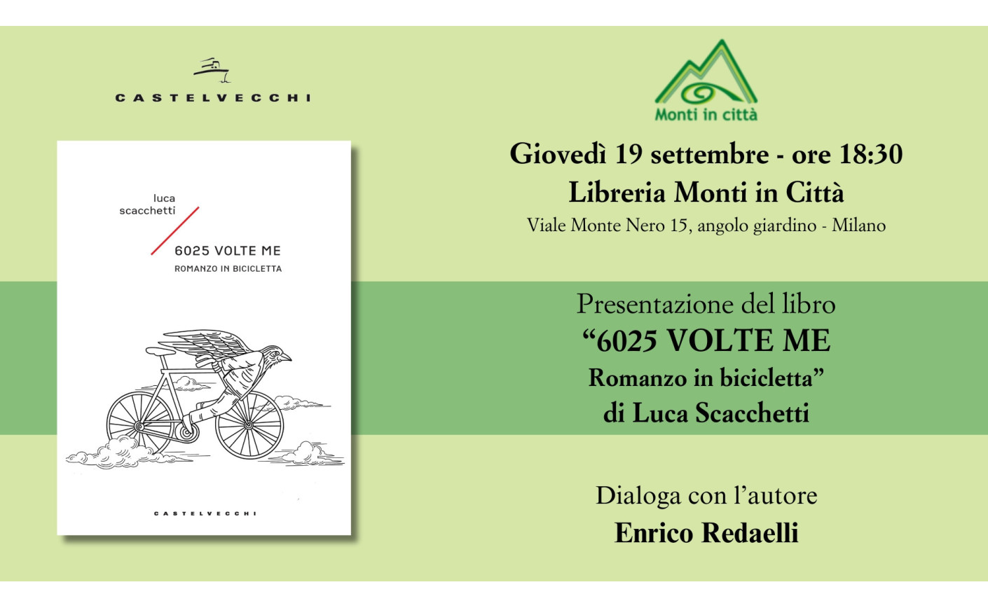 6025 volte me - Romanzo in bicicletta