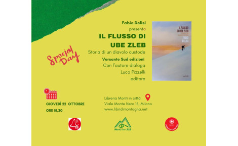 Fabio Delisi presenta Il flusso di Ube Zleb. Storia di un diavolo custode