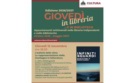 Annanaria De Palma presenta Infiniti sguardi. Scrittori e montagne